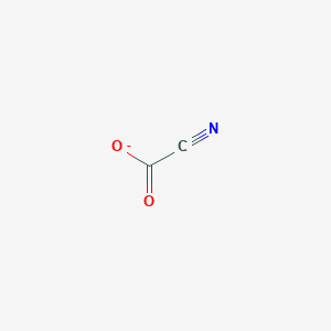 molecular formula C2NO2- B8670145 Carbonocyanidate CAS No. 109909-16-2