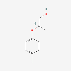 molecular formula C9H11IO2 B8670220 2-(4-Iodophenoxy)propan-1-ol 