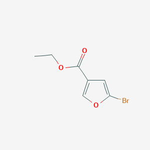 molecular formula C7H7BrO3 B8670270 Ethyl 5-bromofuran-3-carboxylate 