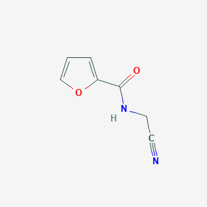 molecular formula C7H6N2O2 B8670363 N-(cyanomethyl)furan-2-carboxamide 