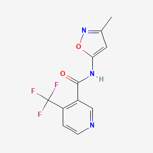 N-(3-Methyl-5-isoxazolyl)-4-(trifluoromethyl)nicotinamide