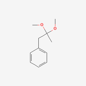 B8670554 Benzene, (2,2-dimethoxypropyl)- CAS No. 26163-01-9