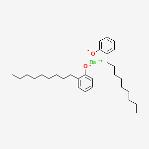 molecular formula C30H46BaO2 B8670918 Phenol, nonyl-, barium salt CAS No. 93778-54-2