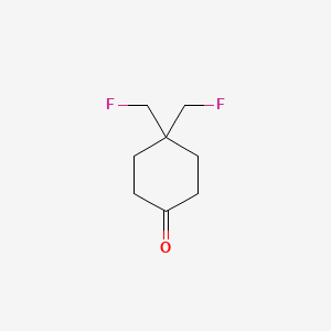 4,4-Bis(fluoromethyl)cyclohexanone