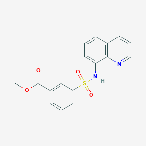 Methyl 3-[(quinolin-8-yl)sulfamoyl]benzoate