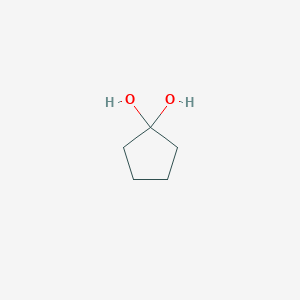 molecular formula C5H10O2 B8671200 Cyclopentane-1,1-diol CAS No. 108653-06-1