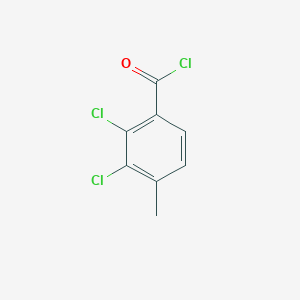 molecular formula C8H5Cl3O B8671210 2,3-Dichloro-4-methylbenzoyl chloride CAS No. 1254073-63-6