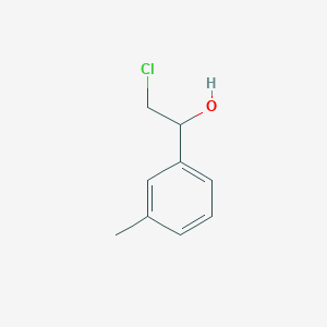 molecular formula C9H11ClO B8671268 1-(3-Methylphenyl)-2-chloroethanol 