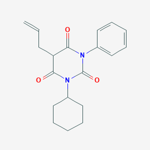 B086713 5-Allyl-1-cyclohexyl-3-phenylbarbituric acid CAS No. 1045-97-2