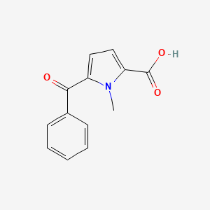 molecular formula C13H11NO3 B8671317 5-Benzoyl-1-methyl-1h-pyrrole-2-carboxylic acid 