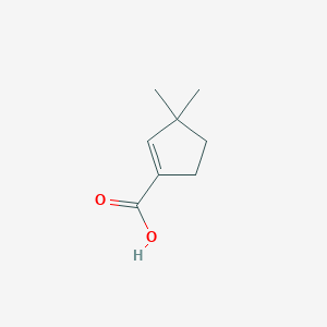 3,3-Dimethyl-1-cyclopentene-1-carboxylic acid