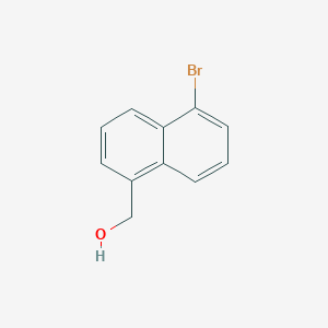 molecular formula C11H9BrO B8671553 (5-Bromonaphthalen-1-yl)methanol 