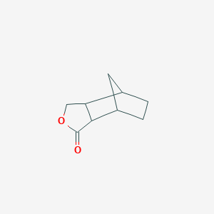 molecular formula C9H12O2 B8671575 Hexahydro-4,7-methanoisobenzofuran-1(7aH)-one 