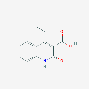 4-Ethyl-2-hydroxyquinoline-3-carboxylic acid