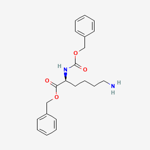 benzyl (2S)-6-amino-2-(benzyloxycarbonylamino)hexanoate