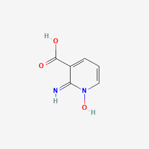 molecular formula C6H6N2O3 B8671799 2-Aminonicotinic acid 1-oxide CAS No. 906728-31-2