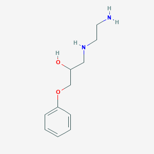 1-[(2-Aminoethyl)amino]-3-phenoxypropan-2-OL
