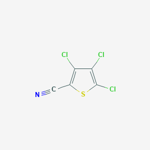 molecular formula C5Cl3NS B8672129 3,4,5-Trichloro-2-thiophenecarbonitrile 