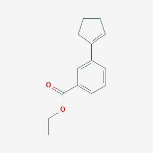 Ethyl 3-cyclopenten-1-ylbenzoate