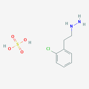 B086722 o-Chloro-beta-phenylethylhydrazine dihydrogen sulphate CAS No. 155-00-0