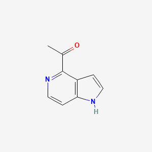 1-(1H-pyrrolo[3,2-c]pyridin-4-yl)ethanone