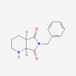 cis-8-Benzyl-7,9-dioxo-2,8-diazabicyclo[4.3.0]nonane