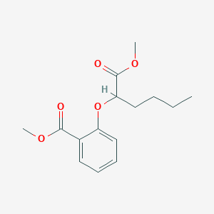 Methyl 2-(1-methoxycarbonylpentoxy)benzoate