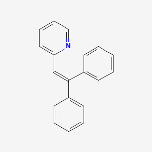 molecular formula C19H15N B8672284 2-(2,2-Diphenylethenyl)pyridine CAS No. 5733-76-6