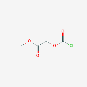 molecular formula C4H5ClO4 B8672313 Methoxycarbonylmethyl chloroformate CAS No. 96204-72-7
