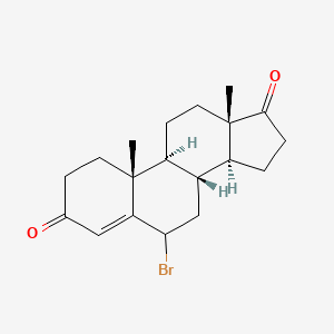 molecular formula C19H25BrO2 B8672378 6-Bronmandrostenedione 