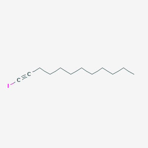 molecular formula C12H21I B8672521 1-Iodo-1-dodecyne CAS No. 60705-20-6
