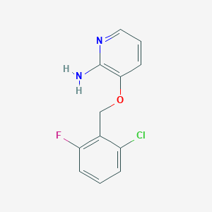 2-Amino-3-(2-chloro-6-fluorobenzyloxy)pyridine