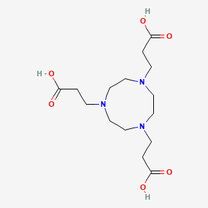 3-[4,7-Bis(2-carboxyethyl)-1,4,7-triazonan-1-yl]propanoic acid