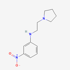 (3-Nitro-phenyl)-(2-pyrrolidin-1-yl-ethyl)-amine