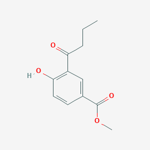 Methyl 3-butanoyl-4-hydroxybenzoate