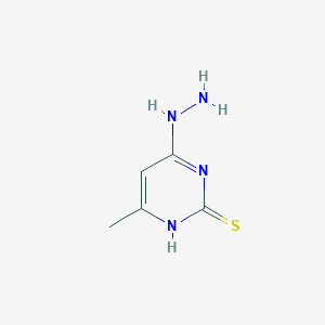 4-Hydrazino-2-mercapto-6-methylpyrimidine