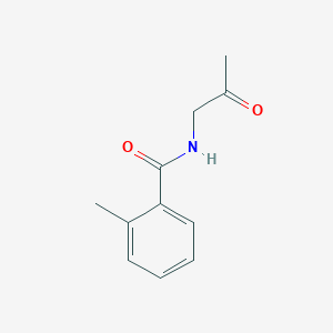 molecular formula C11H13NO2 B8672974 1-(o-Toluoylamino)-2-propanone 