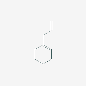 molecular formula C9H14 B086730 环己烯，1-(2-丙烯基)- CAS No. 13511-13-2