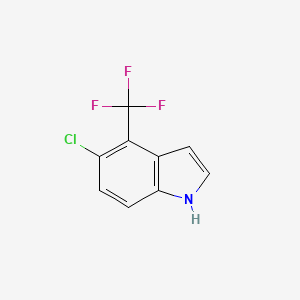 5-chloro-4-(trifluoromethyl)-1H-indole