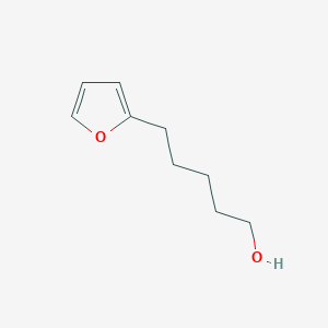 molecular formula C9H14O2 B8673017 5-(Furan-2-YL)pentan-1-OL CAS No. 4543-50-4