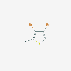 molecular formula C5H4Br2S B8673033 3,4-Dibromo-2-methylthiophene CAS No. 30319-01-8