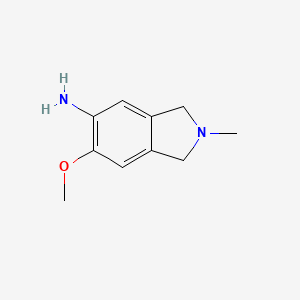 6-Methoxy-2-methylisoindolin-5-amine