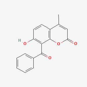 4-Methyl-7-hydroxy-8-benzoylcoumarin