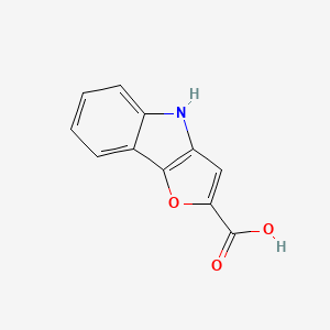 4H-Furo[3,2-b]indole-2-carboxylic acid