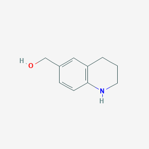 molecular formula C10H13NO B8673116 6-Hydroxymethyl-1,2,3,4-tetrahydroquinoline 