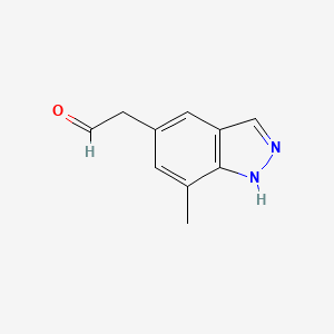 (7-methyl-1H-indazol-5-yl)-acetaldehyde