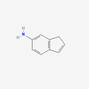 molecular formula C9H9N B8673273 1H-inden-6-amine 