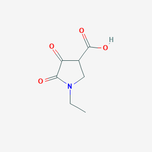 1-Ethyl-4,5-dioxopyrrolidine-3-carboxylic acid