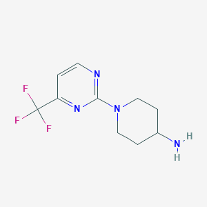 1-(4-Trifluoromethylpyrimidin-2-yl)piperidin-4-ylamine
