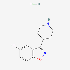 5-Chloro-3-piperidin-4-yl-benzo[d]isoxazole hydrochloride
